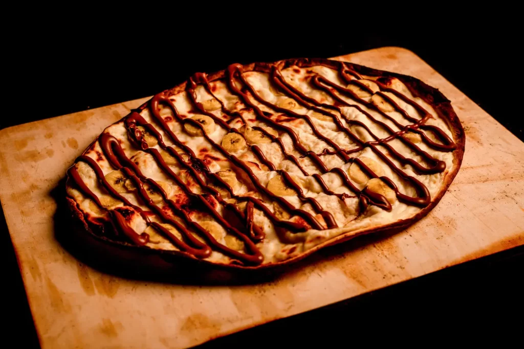 Tarte Flambée Banane Nutella | Cigoflam's | Food Truck l Tarte Flambée | Alsace