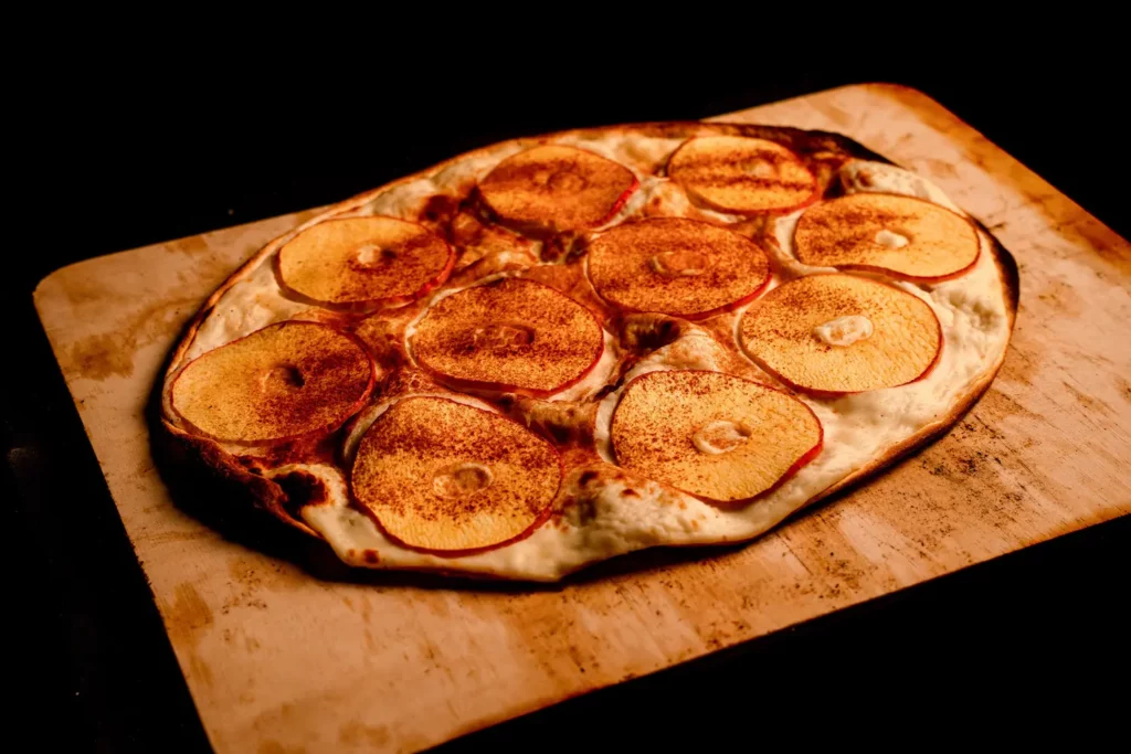 Tarte Flambée Pomme Flambée | Cigoflam's | Food Truck l Tarte Flambée | Alsace